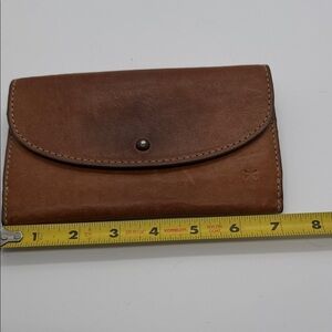 Frye Tan Leather Men's Wallet